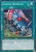 The "Limiter Removal [SDCS-EN033] Common" Yu-Gi-Oh! Quick-Play Spell card features a design of a speedometer with the needle pointing to extreme speeds. The background is filled with machinery and circuit board details. The card's text states that it doubles the ATK of all Machine monsters the player controls but destroys them at the end of the turn.