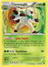 A Pokémon trading card depicts Chesnaught, a spiky, armored Grass creature with white fur and green armor. This Chesnaught (14/146) (Cosmos Holo) (Blister Exclusive) [XY: Base Set] card from the Pokémon brand features a yellow background with Chesnaught centered, showcasing its abilities "Spiky Shield" and "Touchdown." Text details damage, healing, and resistance information.
