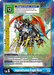 An Imperialdramon Dragon Mode [EX1-022] (Alternate Art) [Classic Collection] Digimon card with a blue background. The Digimon has a metallic, dragon-like appearance with crimson wings, white claws, and yellow and blue armor. The card features an 11,000 DP value, a play cost of 12, and belongs to the Mega level and Ancient Dragon type.