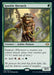 Card titled "Ignoble Hierarch [Modern Horizons 2]" from Magic: The Gathering. Art depicts a Goblin Shaman standing in a swamp, wielding a staff decorated with animal bones and vines. The shaman has a skull headdress, is surrounded by green vegetation, and features the Exalted ability along with game mechanics and flavor text.