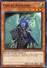 The image showcases a "Yu-Gi-Oh!" trading card named "Fabled Kushano [HAC1-EN127] Common" from Hidden Arsenal: Chapter 1. It depicts a blue-skinned, humanoid figure with wings, long hair, and a lizard-like tail. This Fiend Tuner monster has 1100 ATK and 800 DEF points and can be retrieved by discarding "Fabled" monsters.