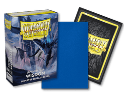 Dragon Shield: Japanese Size 60ct Sleeves - Wisdom (Dual Matte)