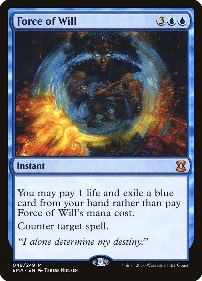 The image is a Magic: The Gathering card from Eternal Masters named 