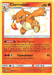 A Charmeleon (SV7/SV94) [Sun & Moon: Hidden Fates - Shiny Vault] from the Pokémon series featuring Charmeleon, a dragon-like creature with a flaming tail, boasting 80 HP and Fire type. From the Shiny Vault, it includes "Burning Fighter" ability and the "Flamethrower" attack that deals 80 damage. Card number SV7/SV94 by nagimiso. Ultra Rare!