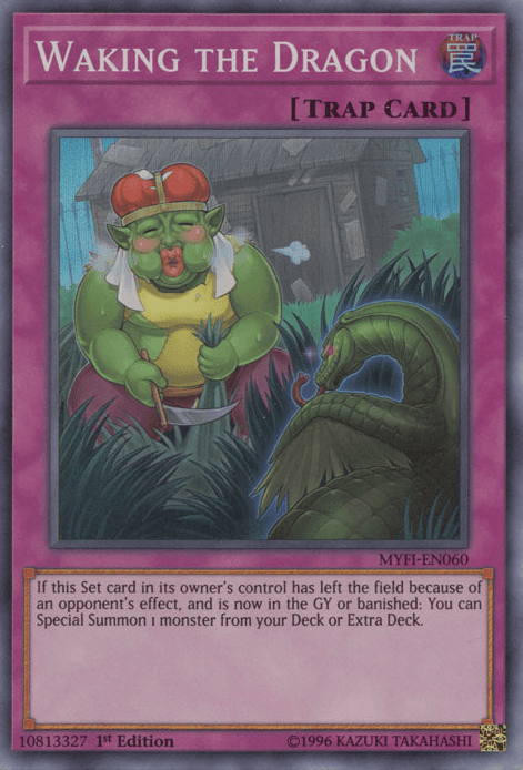 A Yu-Gi-Oh! card titled 