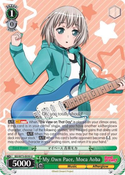 My Own Pace, Moca Aoba (BD/W73-E030 U) [BanG Dream! Vol.2]