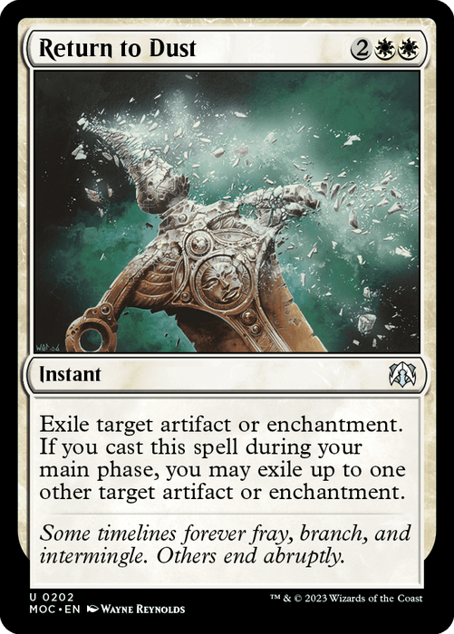 Return to Dust [March of the Machine Commander]