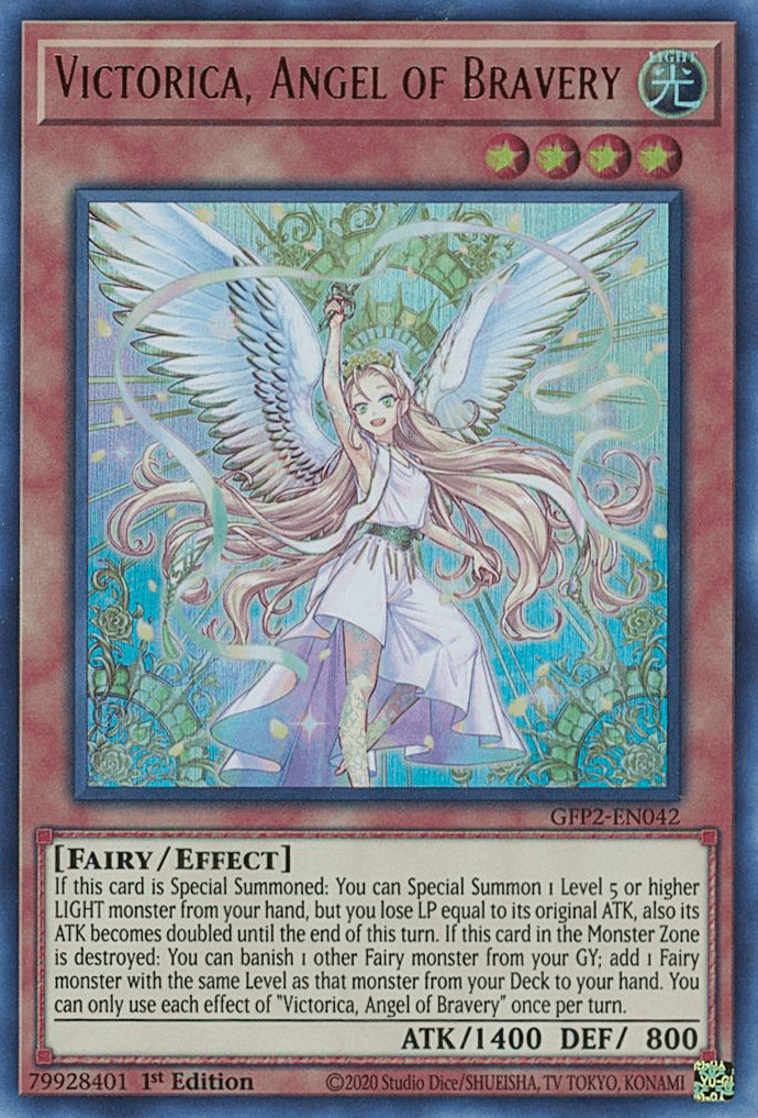 Victorica, Angel of Bravery [GFP2-EN042] Ultra Rare