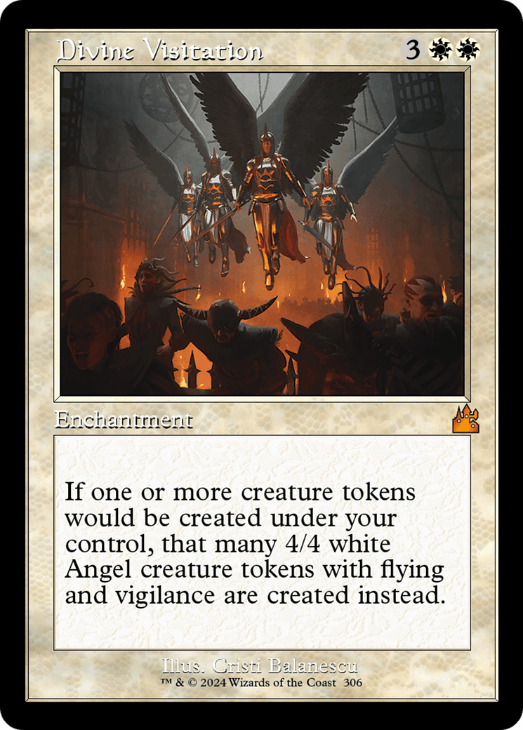 A Mythic Enchantment from the Ravnica Remastered set, 