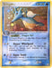 A Kingdra (12/109) (Stamped) [EX: Team Rocket Returns] Pokémon card from the EX: Team Rocket Returns series with 120 HP. It features Kingdra, a blue dragon-like creature with yellow fins, in an underwater scene. This Holo Rare card includes the "Dragon Veil" Poké-BODY ability, "Hyper Whirlpool" (20 damage), and "Aqua Sonic" (50 damage). The card is numbered 12