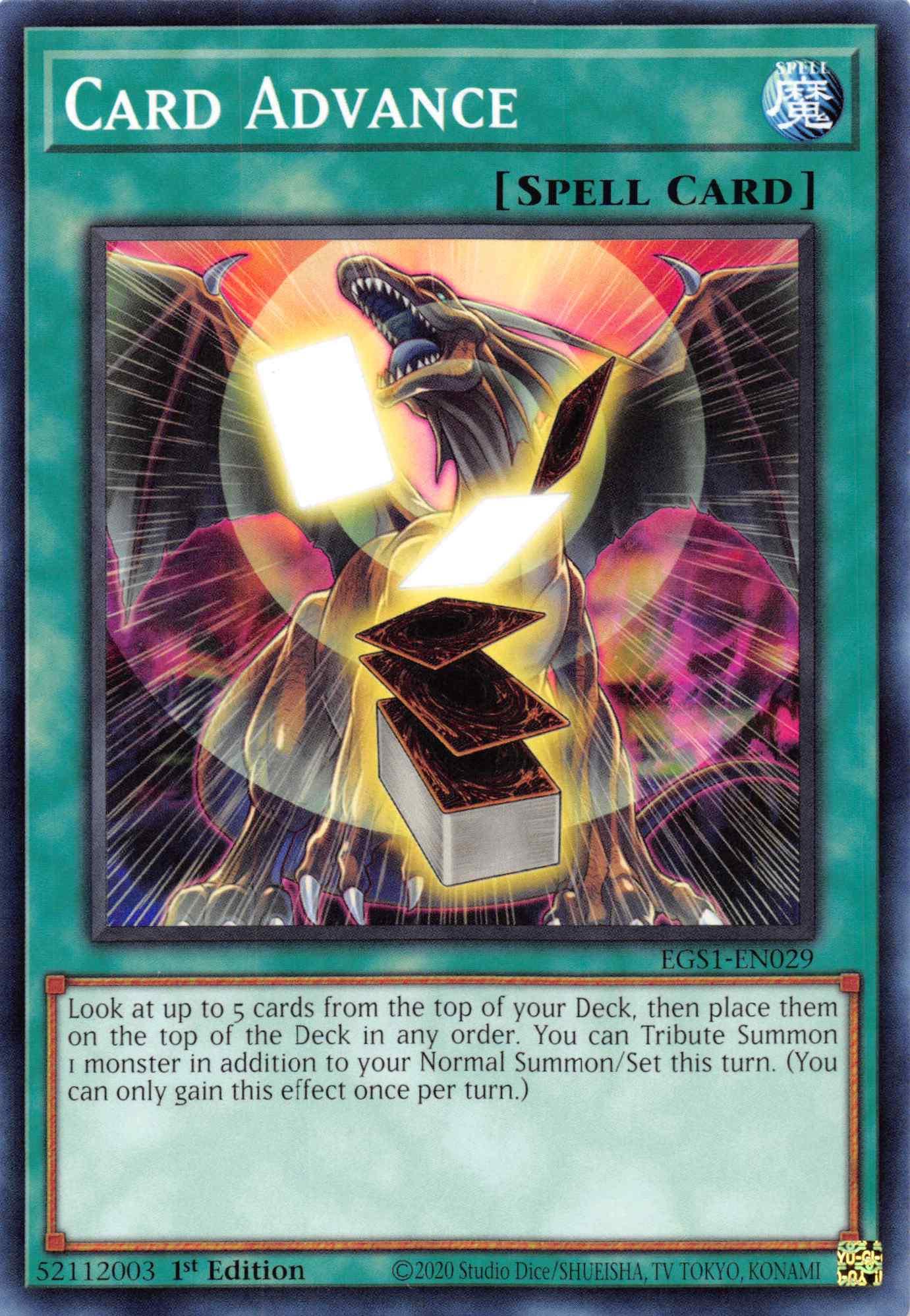 A Yu-Gi-Oh! Normal Spell card titled 