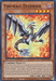 An image of the "Firewall Defenser [CYAC-EN001] Ultra Rare" Yu-Gi-Oh! trading card. This Cyberse monster features an armored, mechanical dragon-like creature with wings made of black panels. The background glows with a circuitry pattern. Text details the card's type (Dark/Cyberse/Effect) and its abilities. ATK: 1200, DEF: 1500.