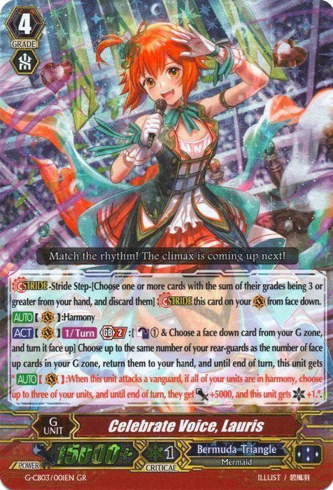 Celebrate Voice, Lauris (G-CB03/001EN) [Blessing of Divas]