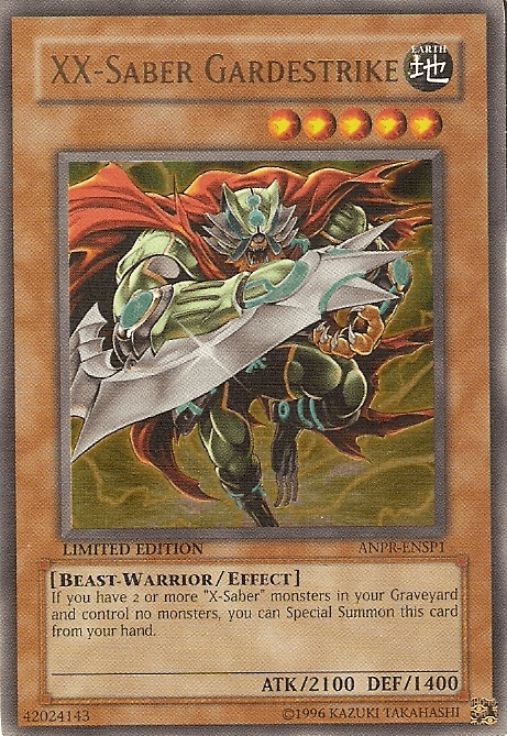 A Yu-Gi-Oh! [ANPR-ENSP1] Ultra Rare card featuring 