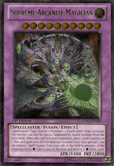 A Yu-Gi-Oh! trading card titled 