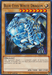 A "Blue-Eyes White Dragon [SDKS-EN009] Common" Yu-Gi-Oh! trading card. The card features an illustration of a legendary dragon with blue eyes, glowing with power. The powerful engine of destruction has a shining, metallic appearance and is set against a dark, cosmic background. Key stats include ATK/3000 and DEF/2500.