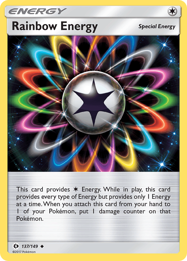 An Uncommon Pokémon trading card from the Sun & Moon series displaying 