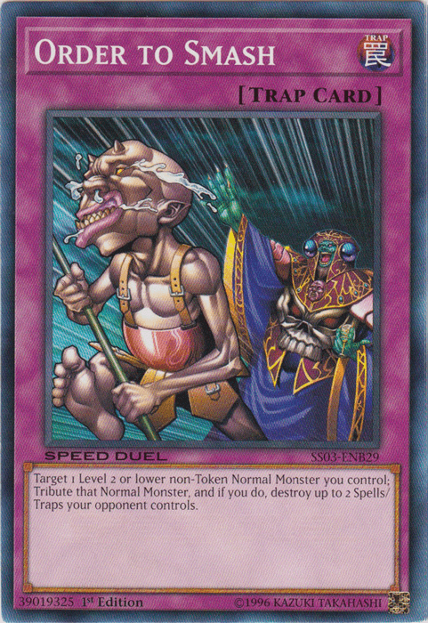 A Yu-Gi-Oh! Normal Trap card titled 