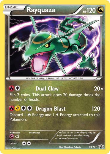 Rayquaza (XY141) [XY: Black Star Promos]