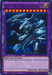 The image is of an Ultra Rare "Yu-Gi-Oh!" trading card named "Blue-Eyes Ultimate Dragon [LDK2-ENK40] Ultra Rare." The Fusion Monster features a three-headed dragon with blue scales and wings, set against a purple background. Labeled as a "Dragon/Fusion" type, it boasts an impressive ATK of 4500 and DEF of 3800.