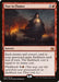 A Magic: The Gathering card named Past in Flames [Modern Masters 2017] from Magic: The Gathering. It is a red sorcery card costing 3 colorless and 1 red mana. The artwork features a cloaked figure holding a candle against a fiery night backdrop. The card text grants flashback to instants and sorceries in the graveyard.