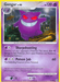 A rare Gengar (17/99) [Platinum: Arceus] from the Pokémon series. The card showcases a ghostly, purple Gengar with a big grin. It has 120 HP and features two moves: Sharpshooting (40 damage) and Poison Jab (60 damage plus poisoning). Set against a psychic background, the card number is 17/99.