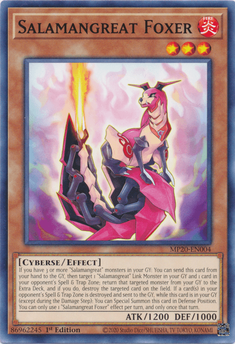 Salamangreat Foxer [MP20-EN004] Common