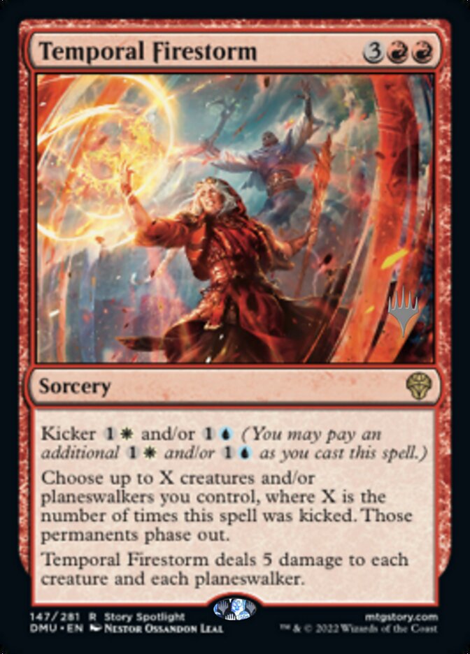 Temporal Firestorm (Promo Pack) [Dominaria United Promos]