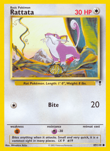 Rattata (89/110) [Legendary Collection]