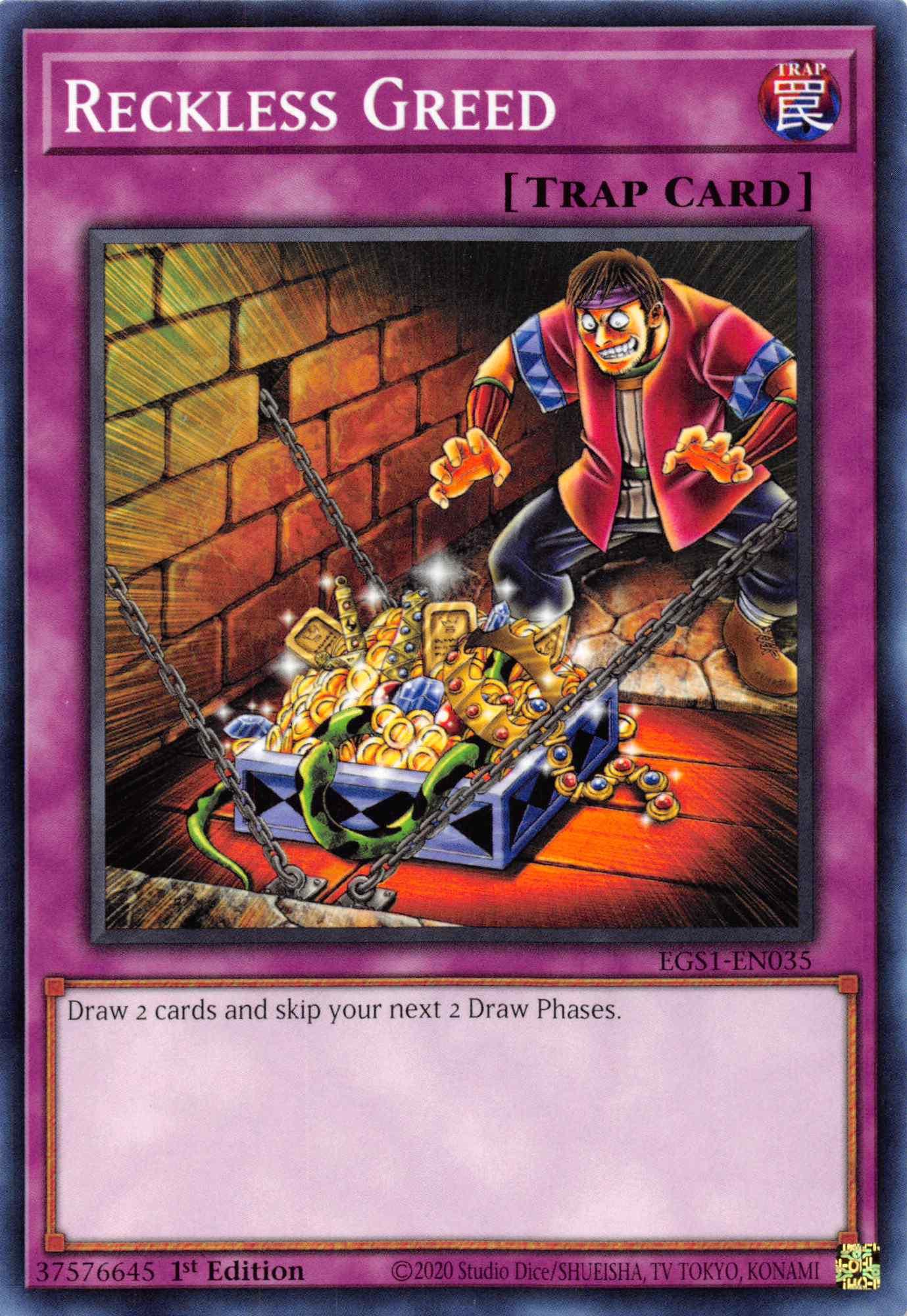 A Yu-Gi-Oh! trap card named 