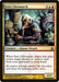 A collectible card depicting "Izzet Chronarch [Guildpact]," a Human Wizard creature from Magic: The Gathering. The card has a blue and red border, indicating its mana cost (3, one blue, one red). It features a grey-haired wizard deep in thought. The text describes the ability to return an instant or sorcery from the graveyard.