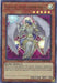 An illustration of a Yu-Gi-Oh! trading card shows "Celestia, Lightsworn Angel [LART-EN036] Ultra Rare," an Ultra Rare fairy/effect monster with 2300 attack and 200 defense points. The angelic character is depicted with white wings, armored clothing, and a glowing blue staff, set against a background of light and mystical symbols.