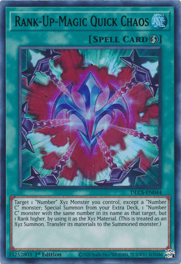 Rank-Up-Magic Quick Chaos (Green) [DLCS-EN044] Ultra Rare