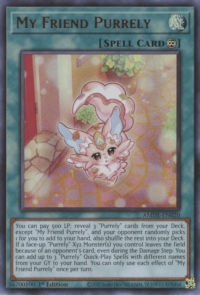 The Yu-Gi-Oh! Ultra Rare card 