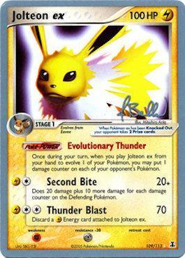 Jolteon ex (109/113) (Eeveelutions - Jimmy Ballard) [World Championships 2006]