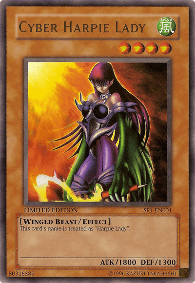 The Yu-Gi-Oh! trading card 