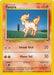 This is a common Pokémon trading card from the Base Set Unlimited, featuring Ponyta (60/102) [Base Set Unlimited]. The card has yellow-orange borders with a text box at the top containing Ponyta's name, 40 HP, and "Fire Horse Pokémon." The card's lower half includes two attack moves, "Smash Kick" and "Flame Tail," along with Ponyta's fiery mane illustration.
