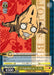 A Character Card featuring "6 Together as 1, S.B (JJ/S66-E014a U) [JoJo's Bizarre Adventure: Golden Wind]" from the anime "JoJo's Bizarre Adventure: Golden Wind." The card displays a golden, humanoid head with a number "1" on the forehead, grinning menacingly. Stats and details, including a power value of 4500 and yellow borders, are visible at the bottom. This card is produced by Bushiroad.