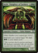 A Magic: The Gathering product from the Champions of Kamigawa set titled "Sachi, Daughter of Seshiro [Champions of Kamigawa]." It depicts a green snake shaman in a ritualistic stance on a wooden platform. The card text includes bonuses for other snakes and shamans, showcasing their culture. It's a 1/3 Legendary Creature.