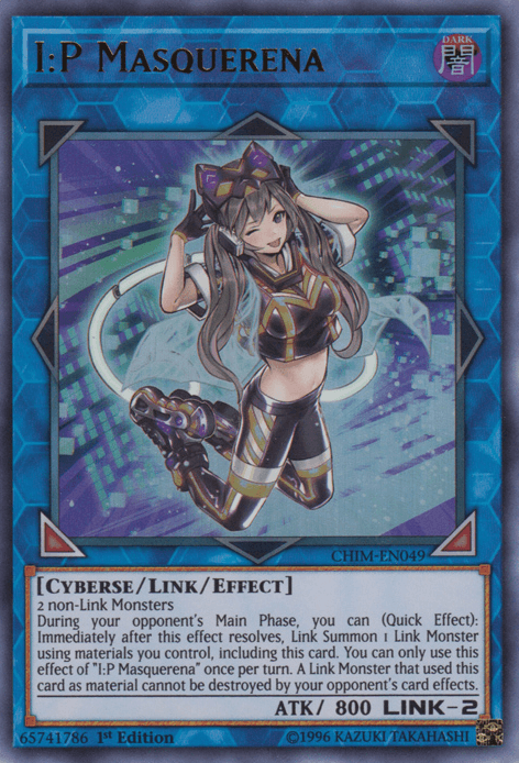 A Yu-Gi-Oh! trading card titled 