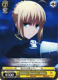 Hidden Weapon, Saber (FS/S34-TE06 TD) [Fate/Stay Night [Unlimited Blade Works]]