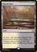 The image depicts the Marsh Flats [Modern Masters 2017] Magic: The Gathering card. This rare land card features a foggy, marshy landscape with small, floating lights. Its ability allows the player to pay 1 life, sacrifice Marsh Flats [Modern Masters 2017], search their library for a Plains or Swamp card, and put it onto the battlefield, then shuffle their library.