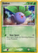 A common Pokémon trading card of Oddish (64/115) (Stamped) [EX: Unseen Forces], from the Pokémon series. The card features an image of Oddish, a small Grass Pokémon with green leaves, red eyes, and a round blue body. The card includes an attack called "Stun Spore," which can paralyze the defending Pokémon with a coin flip.