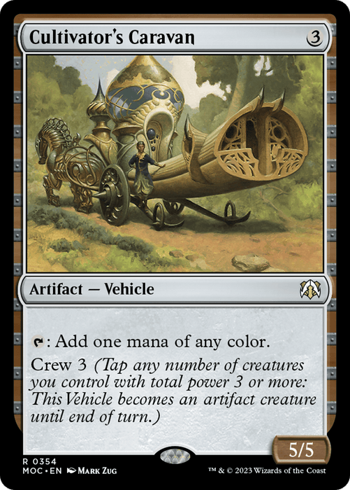 Cultivator's Caravan [March of the Machine Commander]