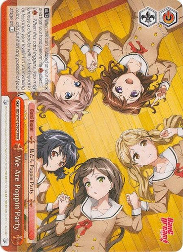 We Are Poppin'Party (BD/W47-E080P PPR) (Parallel Foil) (Promo) [Bushiroad Event Cards]