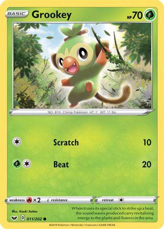 Grookey (011/202) (Premium Collection) [Sword & Shield: Base Set]