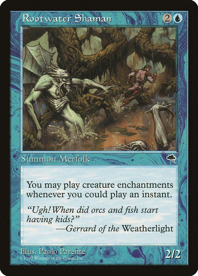 A blue-bordered Magic: The Gathering card named 