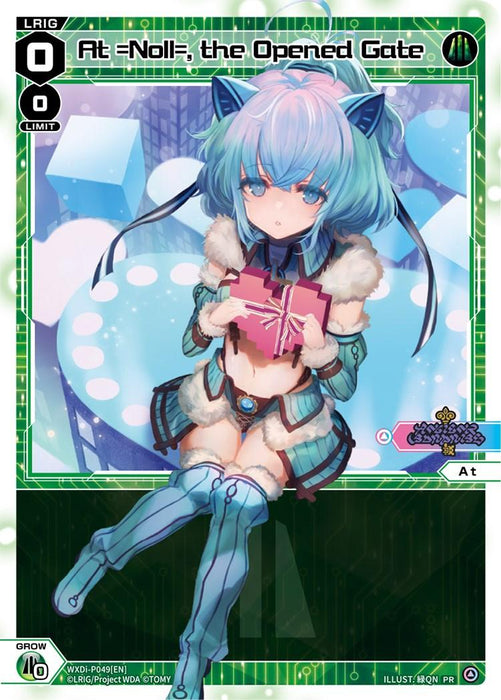 At =Noll=, the Opened Gate (Valentine 2022) (WXDi-P049) [Promo Cards]