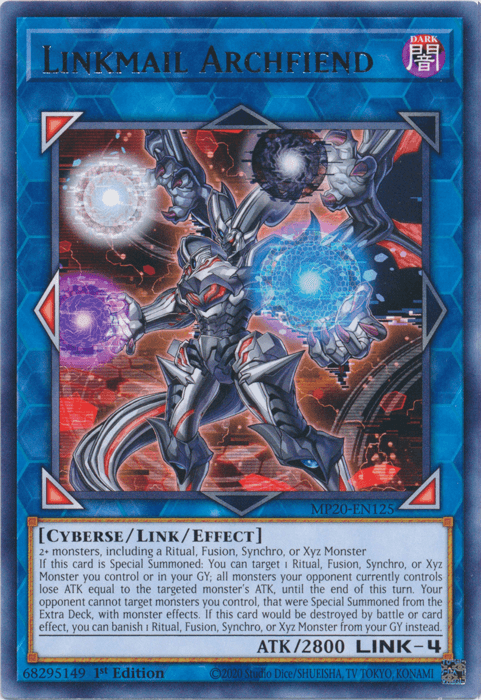 A Yu-Gi-Oh! trading card featuring 