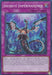 An image of the Yu-Gi-Oh! card Infinite Impermanence [SDCS-EN036] Super Rare. It depicts a dragon-like serpent with red accents coiled in a lightning storm, emitting purple energy bolts. This Super Rare card is part of the Cyber Strike set and is a 1st Edition Normal Trap Card, numbered SDSC-EN036.
